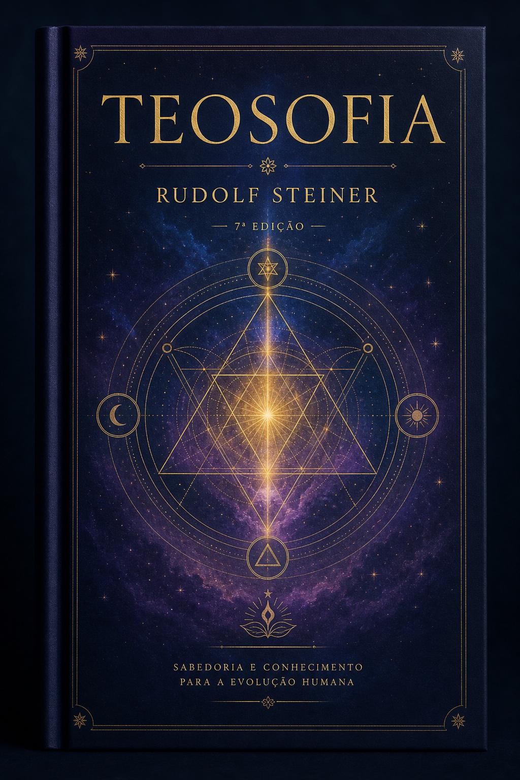 Capa do livro Teosofia, de Rudolf Steiner